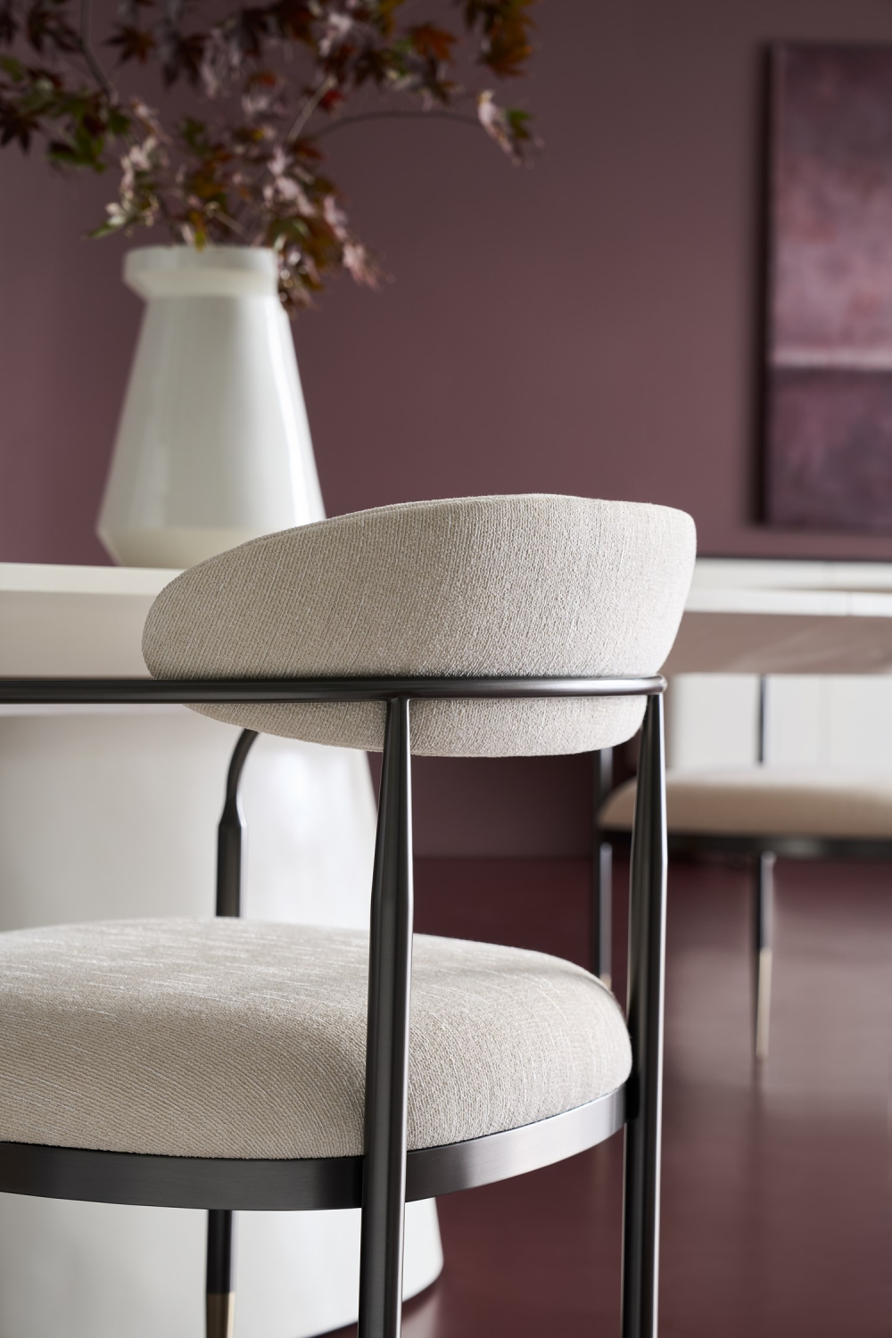 Bronze Framed Dining Armchair | Oroa.com