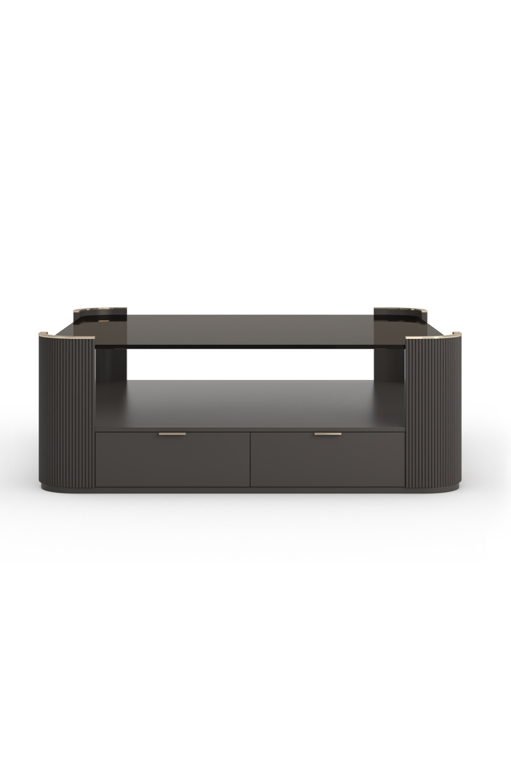 Glass Top Square Coffee Table | Oroa.com