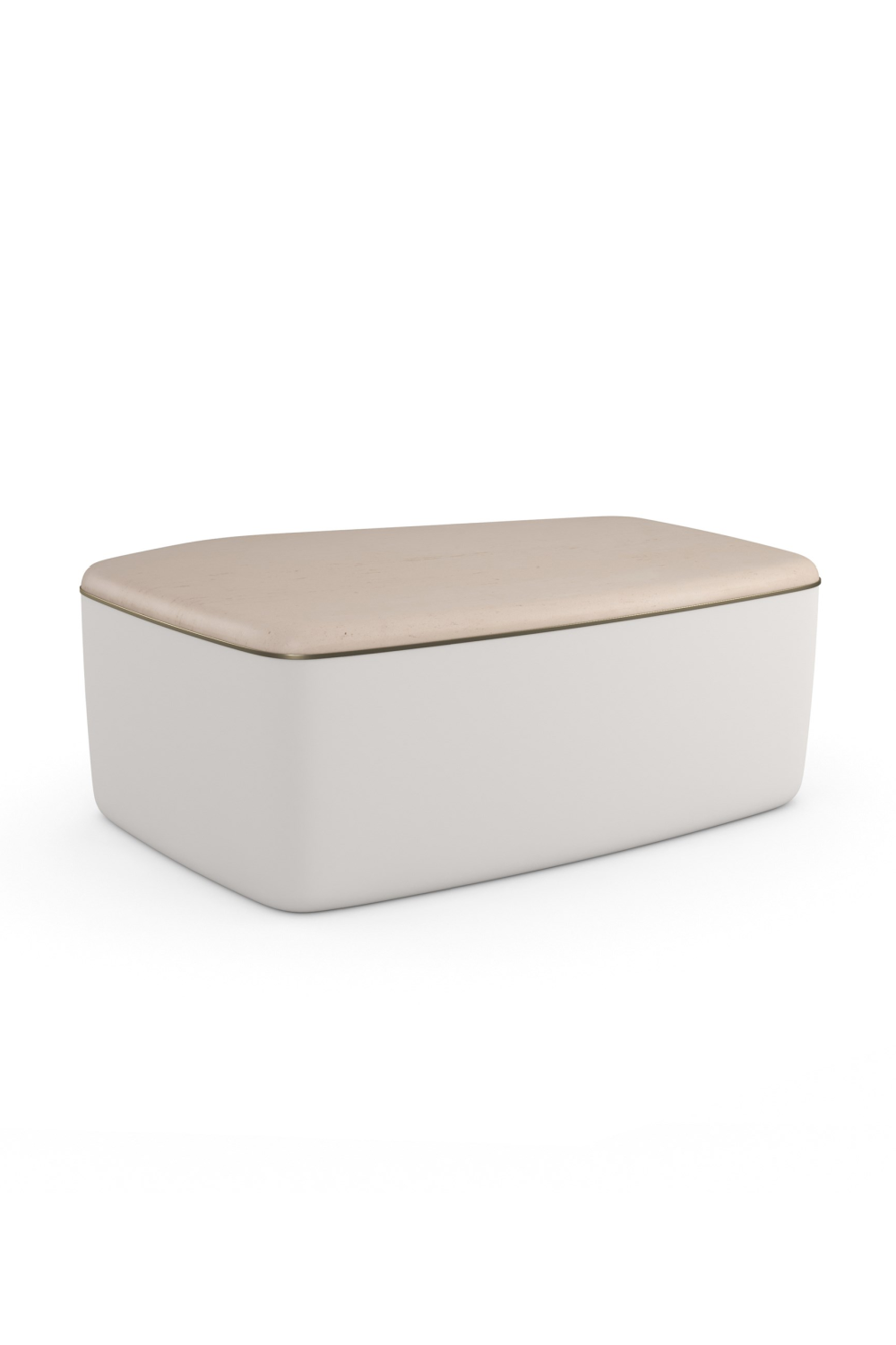 Ivory Bouclé Coffee Table | Oroa.com