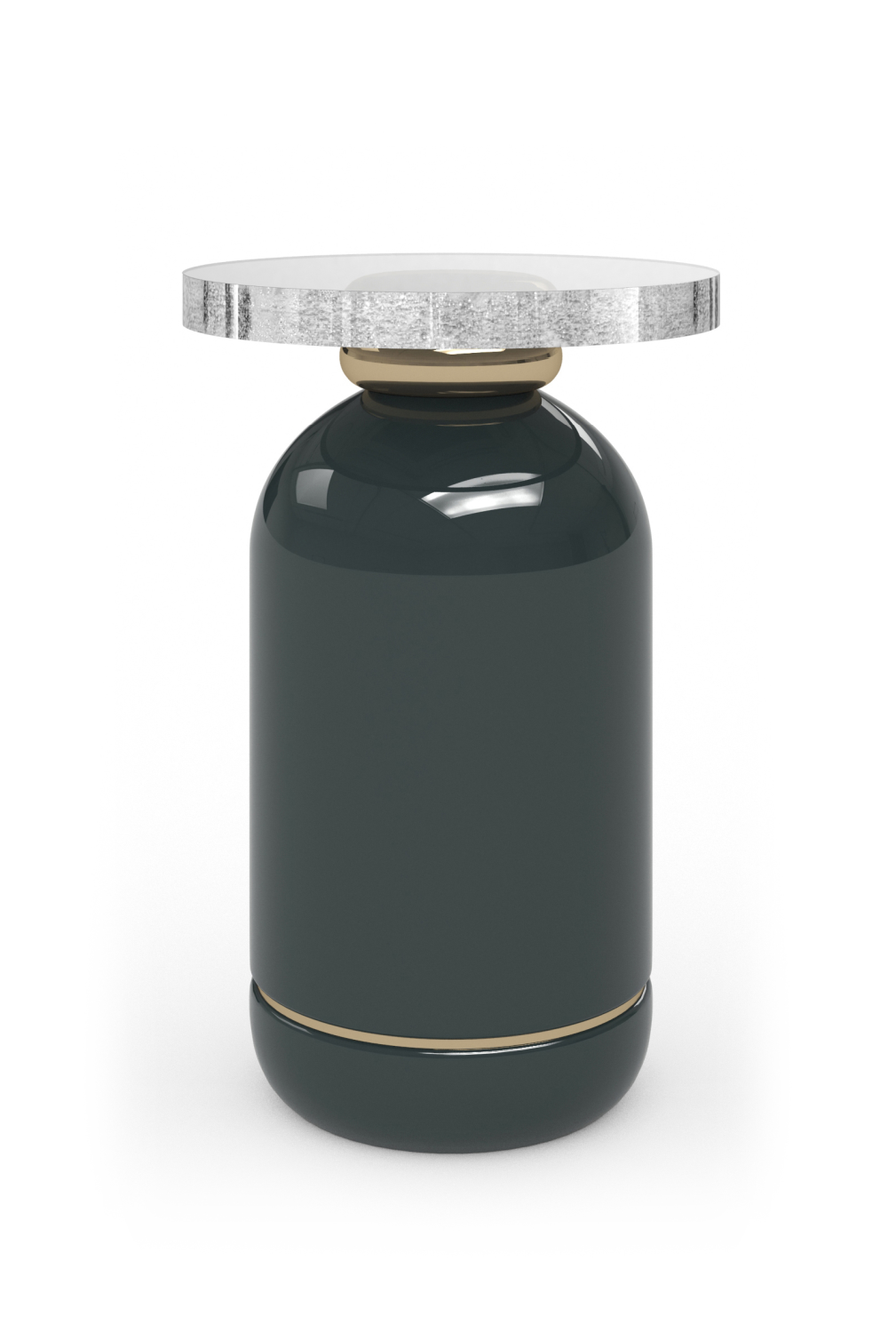 Seeded Glass Accent Table | Oroa.com