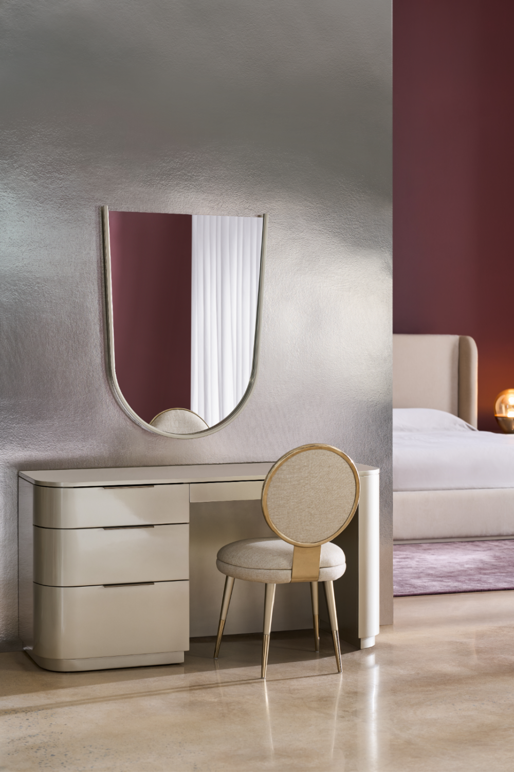 Frosted Glass Side Table | Oroa.com
