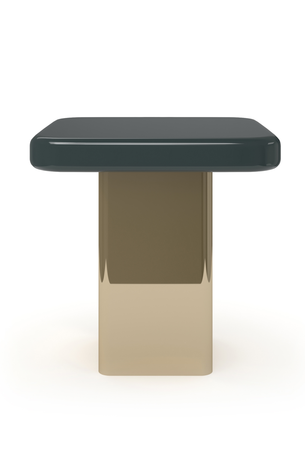 Glossy Square Accent Table | Oroa.com