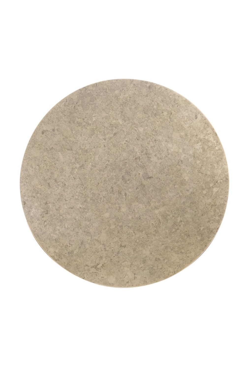 Gold Leaf Round Side Table | Oroa.com