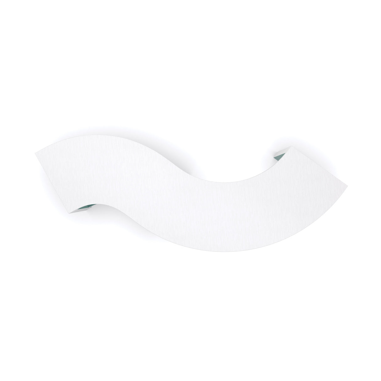 White S-Shaped Cocktail Table | Oroa.com