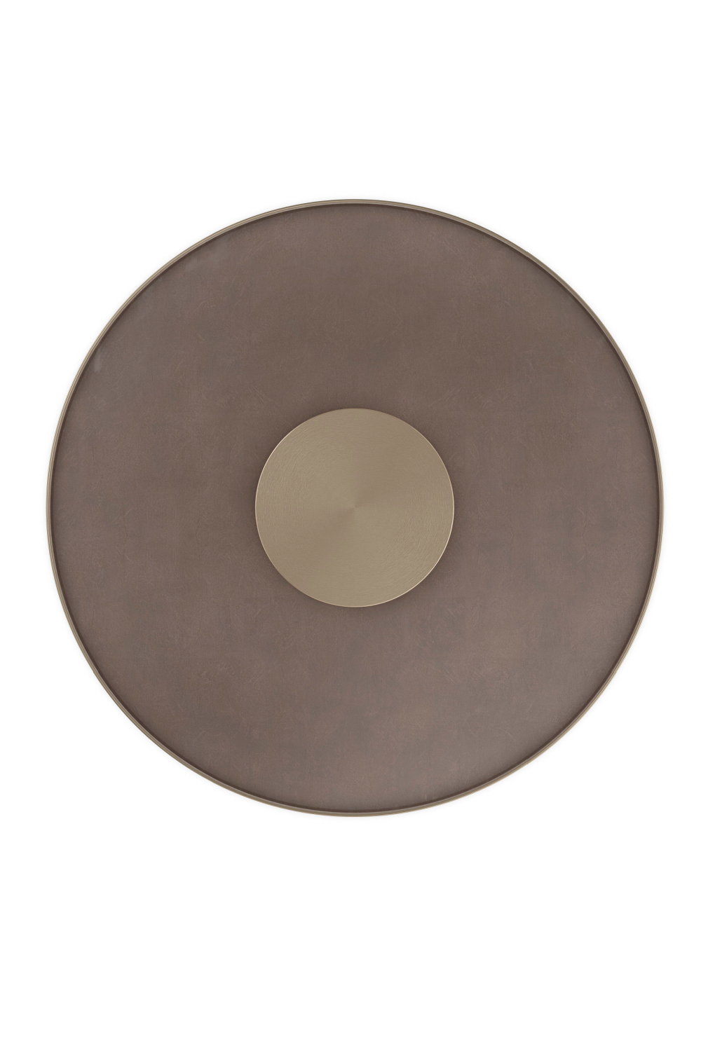 Glass Pedestal Side Table | Oroa.com