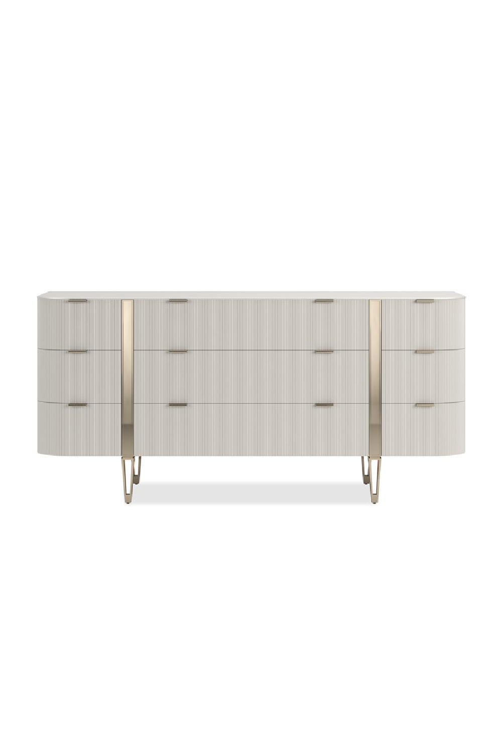 Fluted Front 9-Drawer Dresser | Oroa.com