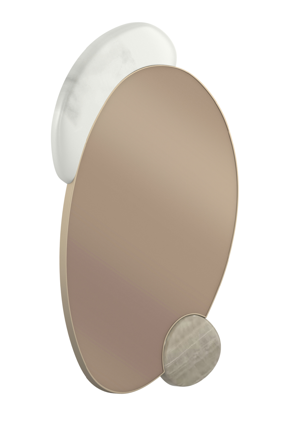 Smoked Bronze Decorative Mirror | Oroa.com