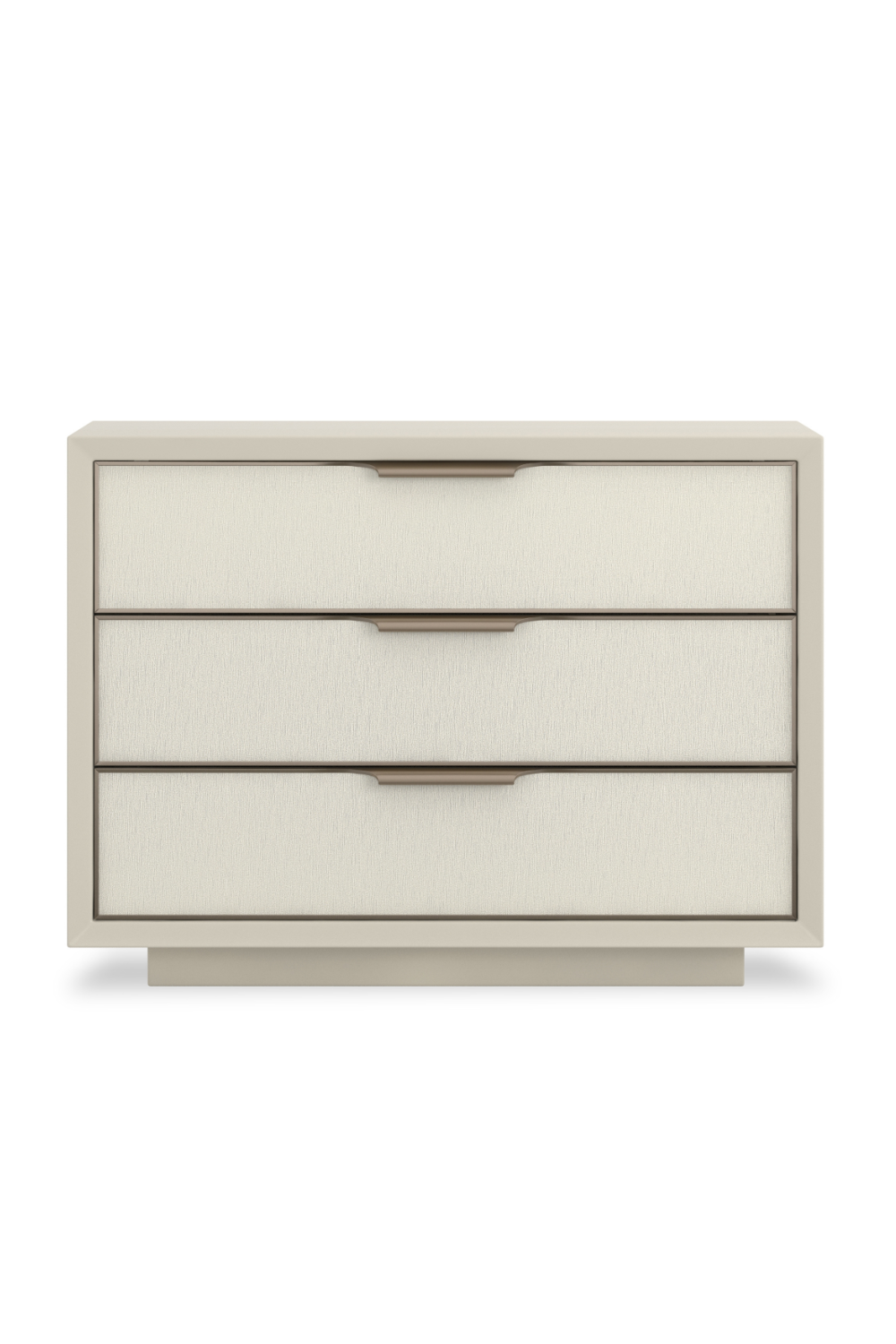 Vinyl 3-Drawer Nightstand | Oroa.com