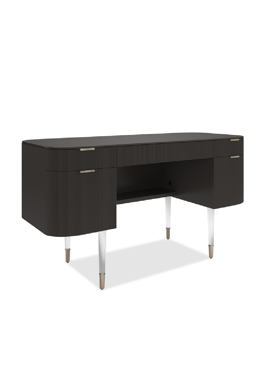 Ridged 2-Drawer Desk | Oroa.com