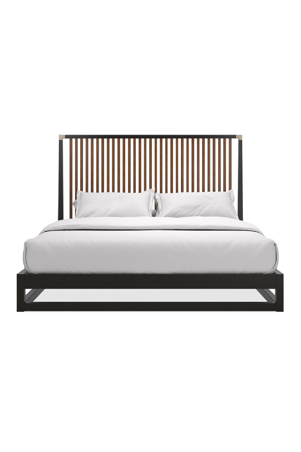 Slatted Oak King Bed | Oroa.com