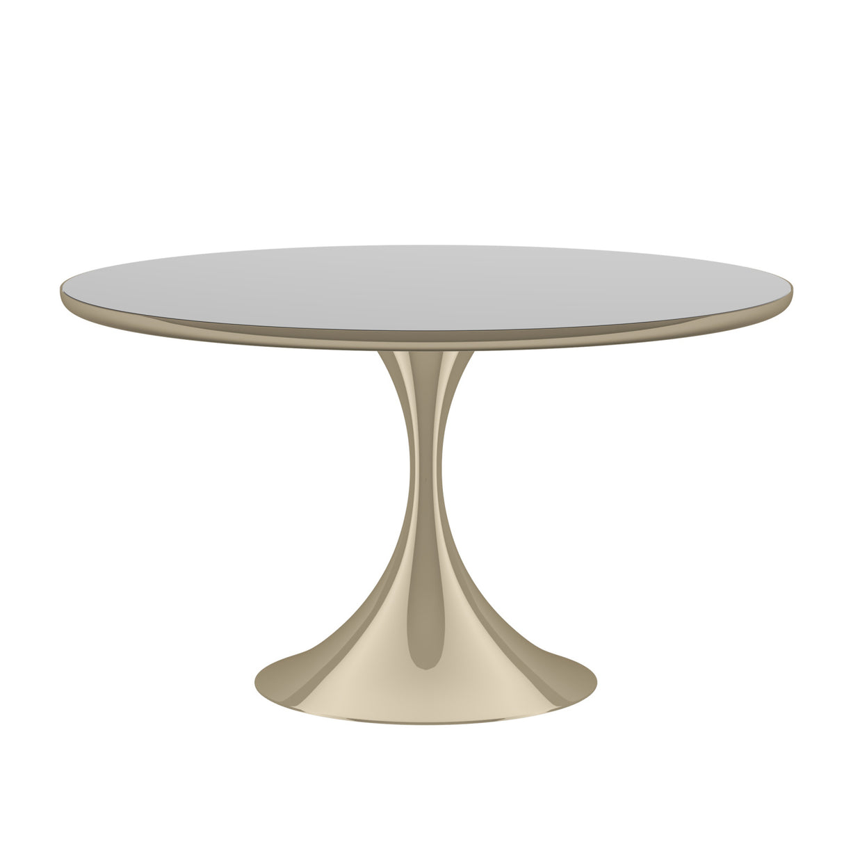 Mirror Top Round Dining Table | Oroa.com