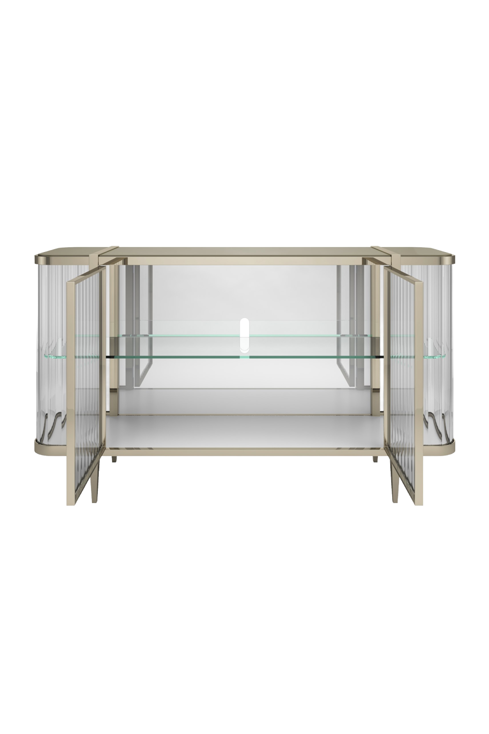 Wavy Mirror 2-Door Sideboard | Oroa.com