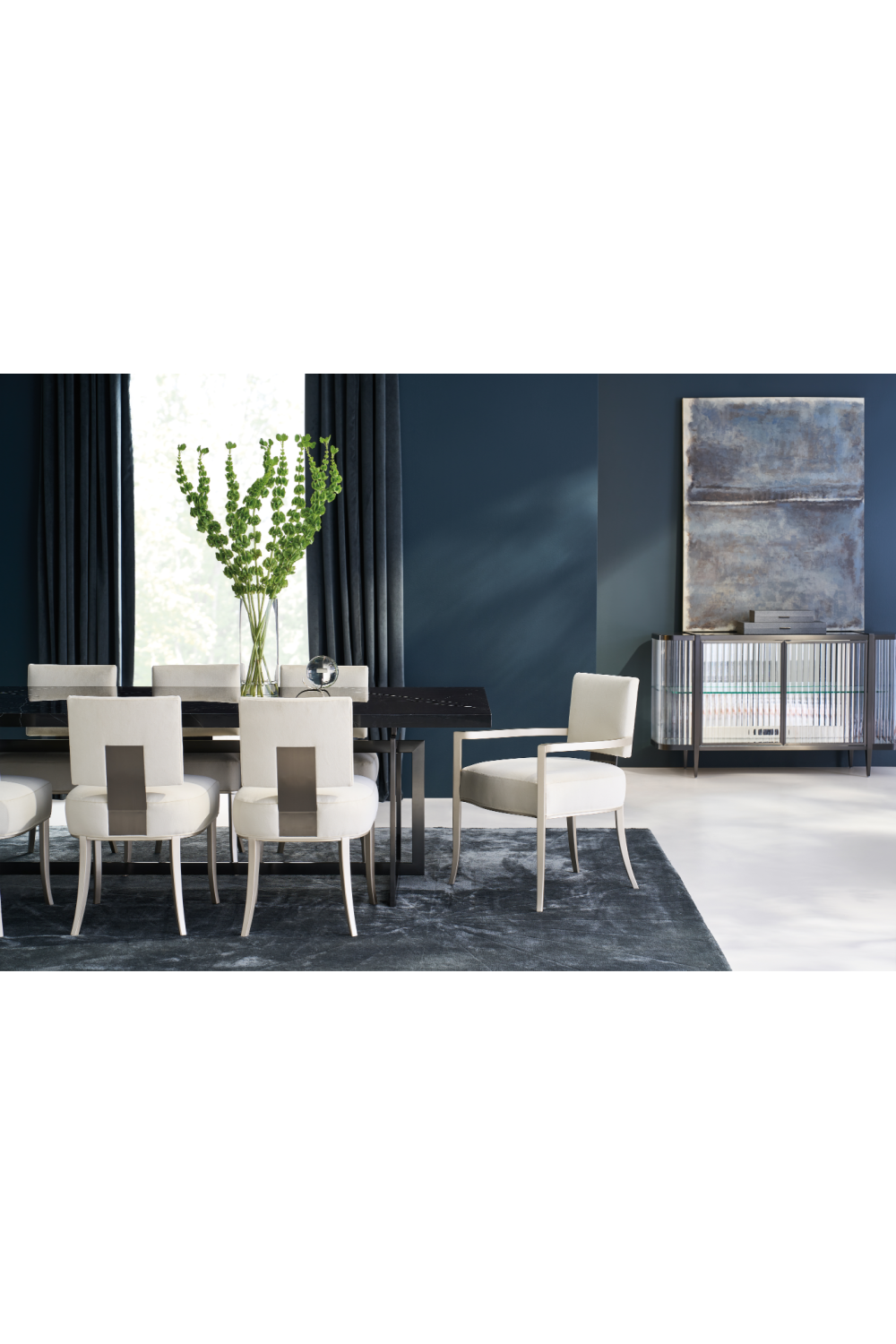 Wavy Mirror 2-Door Sideboard | Oroa.com