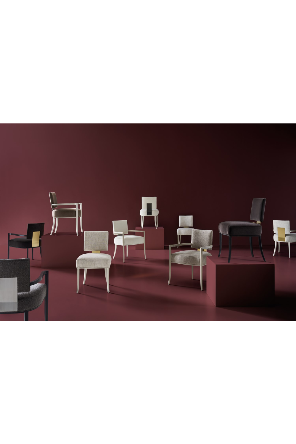 Square Back Side Chair | Oroa.com