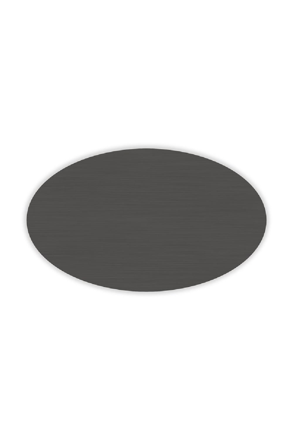 Bronze Metal Oval Coffee Table | Oroa.com