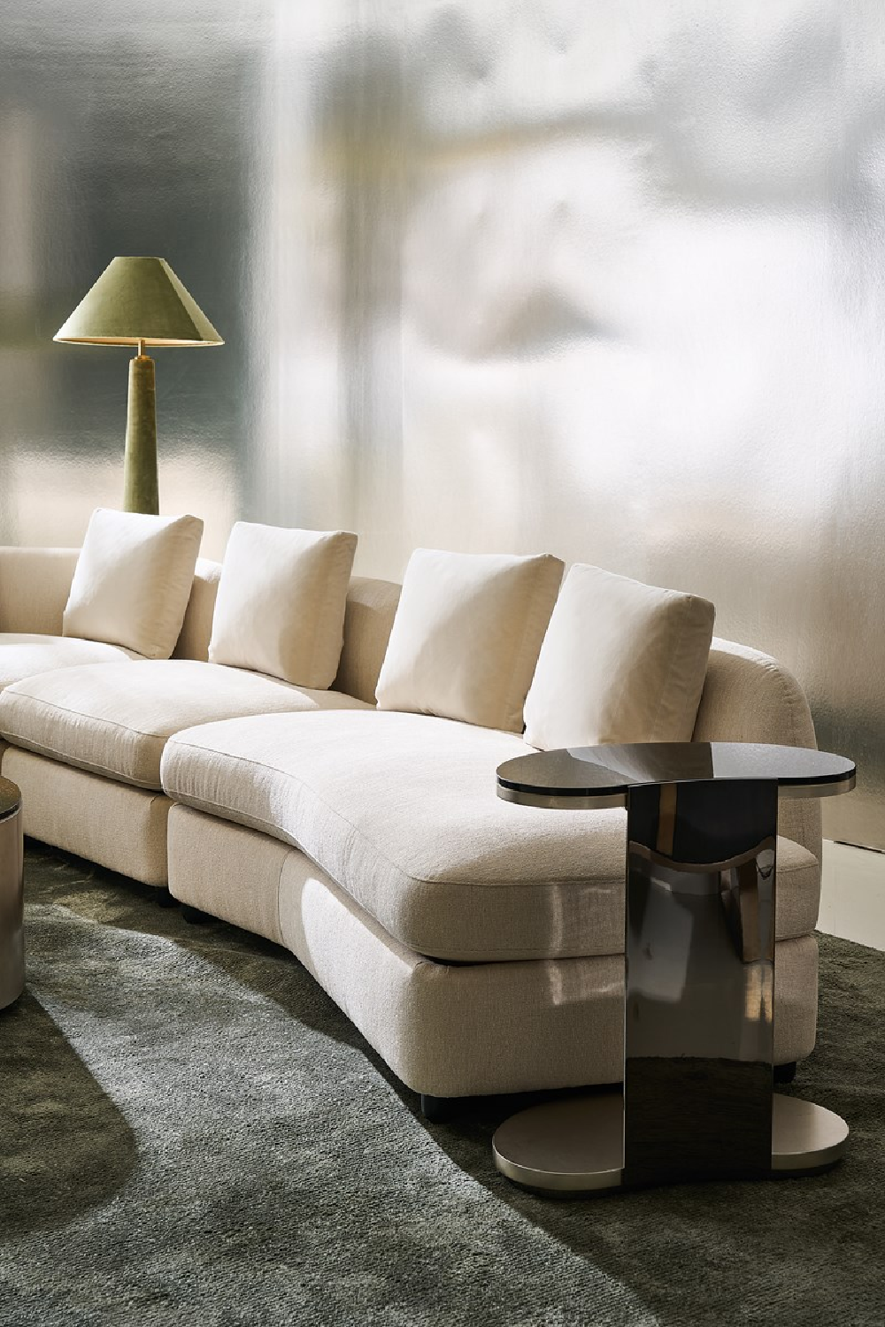 Bronze Glass Nesting End Tables (2) | Oroa.com