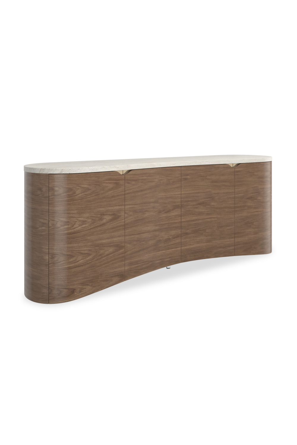 Travertine 4-Door Sideboard | Oroa.com
