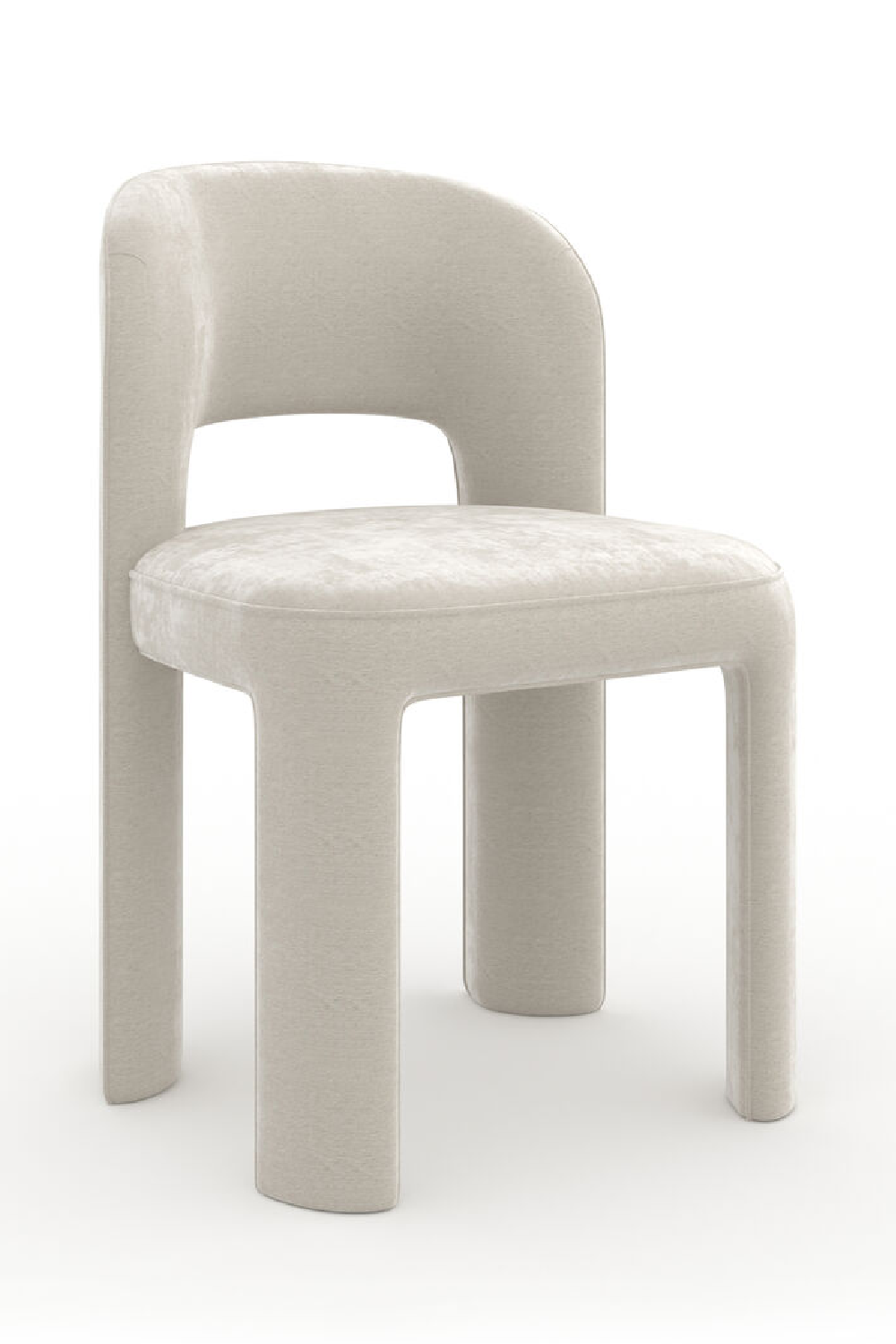 Velvet Upholstered Dining Chair | Oroa.com
