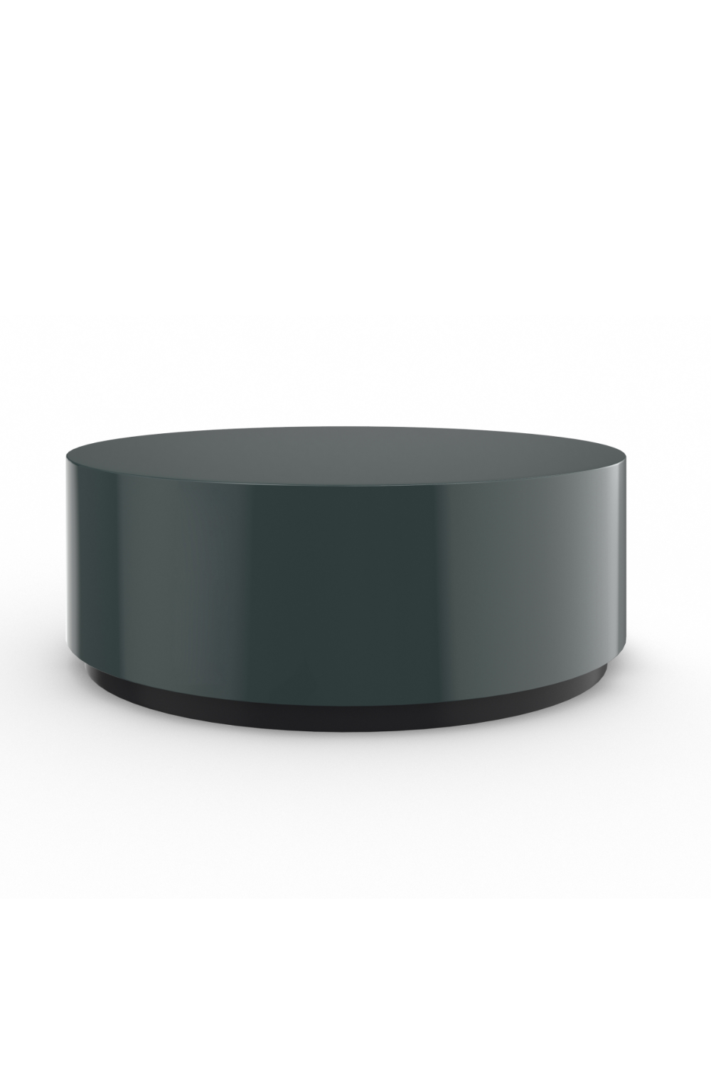 Taupe Silver Round Coffee Table | Oroa.com