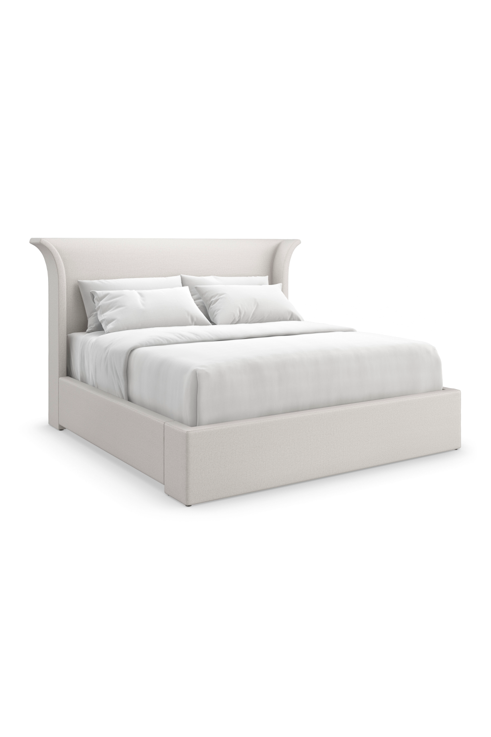 Flared Headboard Bed | Oroa.com