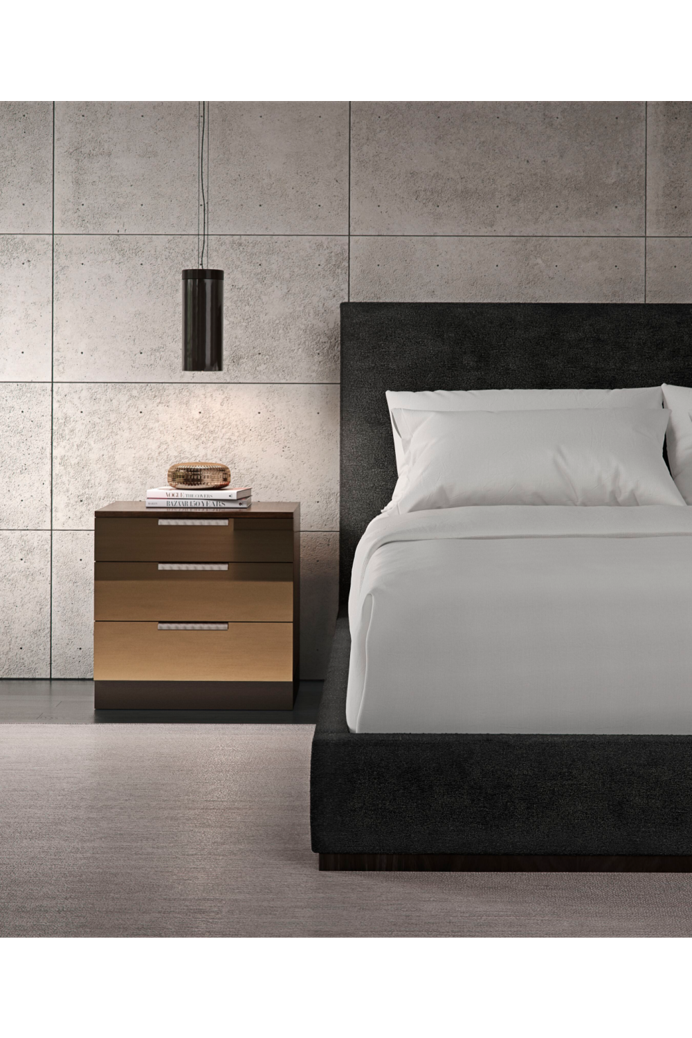 Modern Upholstered Bed | Oroa.com