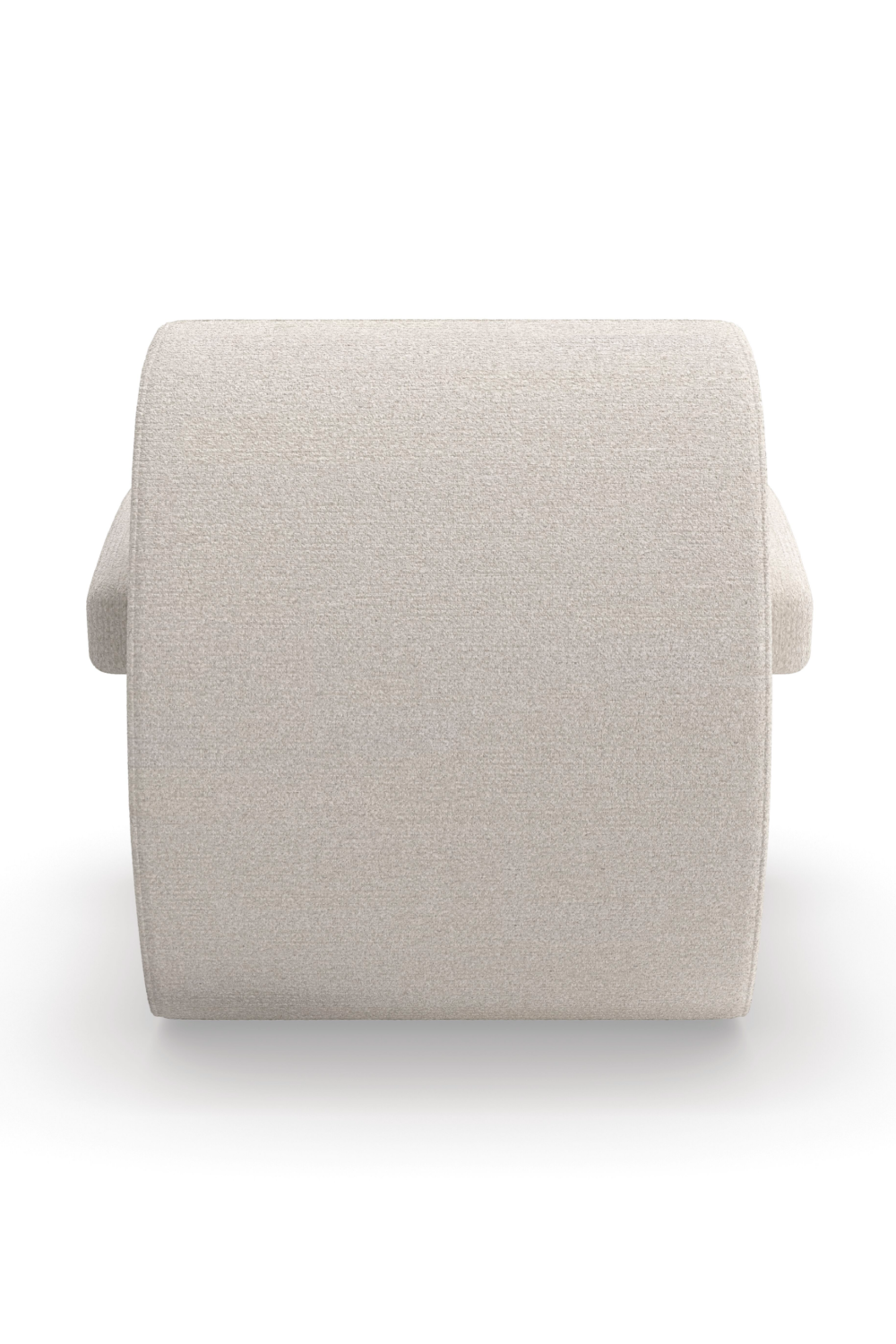 White Boucle Accent Chair | Oroa.com