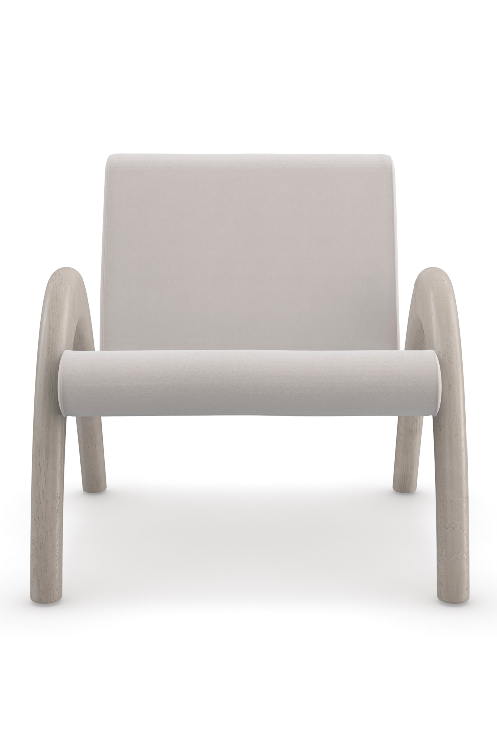 Taupe Velvet Accent Chair | Oroa.com