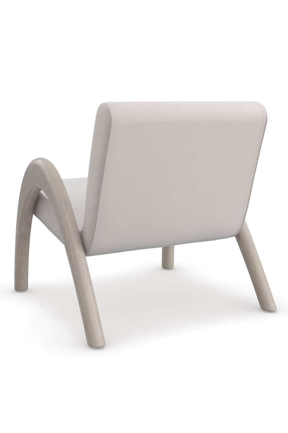 Taupe Velvet Accent Chair | Oroa.com
