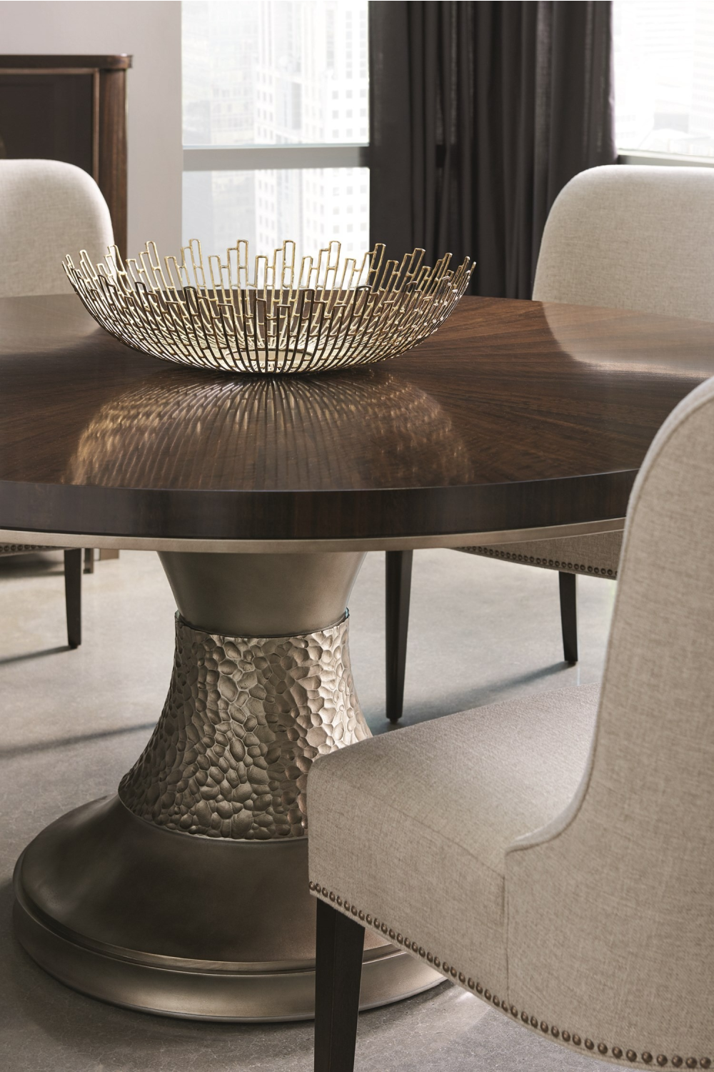 Cream Upholstered Side Chairs (2) | Oroa.com