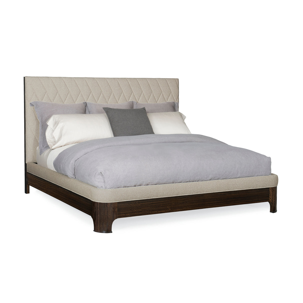 Neutral-Toned Quilted Bed | Oroa.com