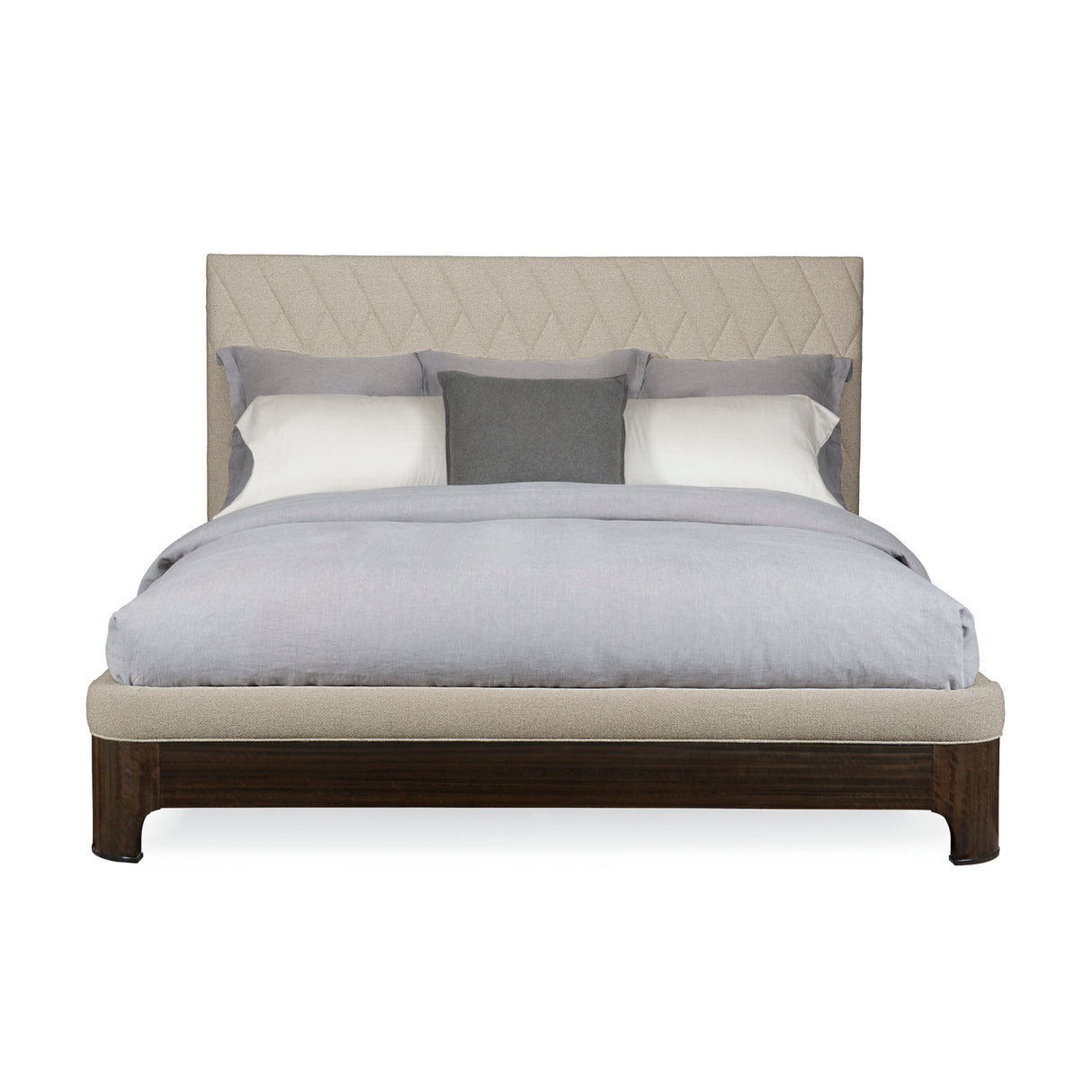 Neutral-Toned Quilted Bed | Oroa.com