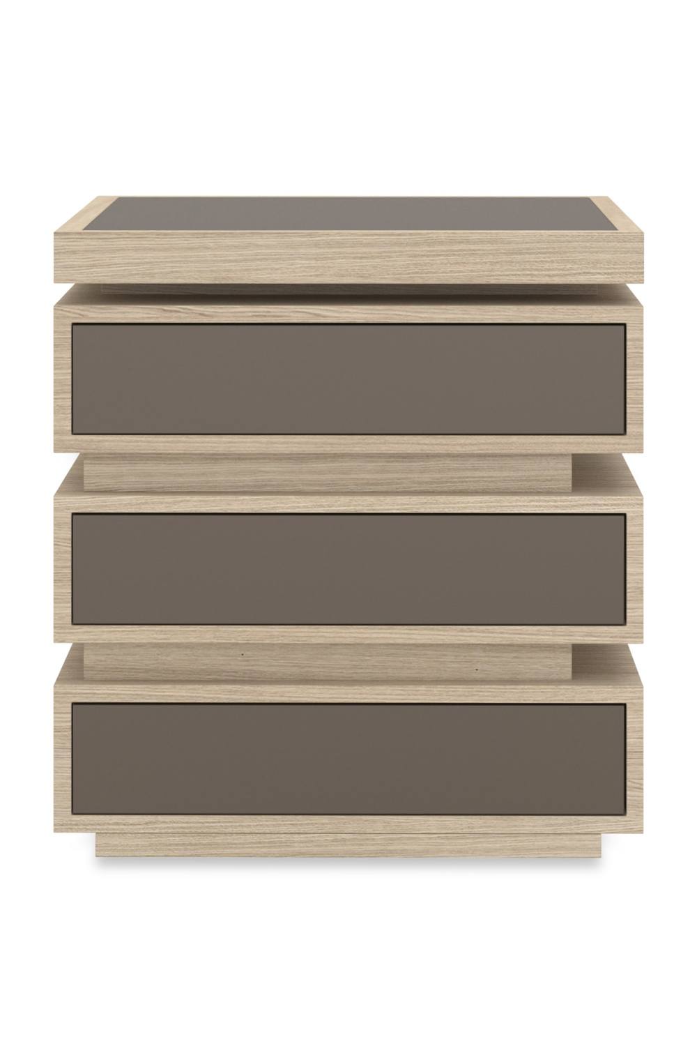 2-Drawer Tiered End Table | Oroa.com