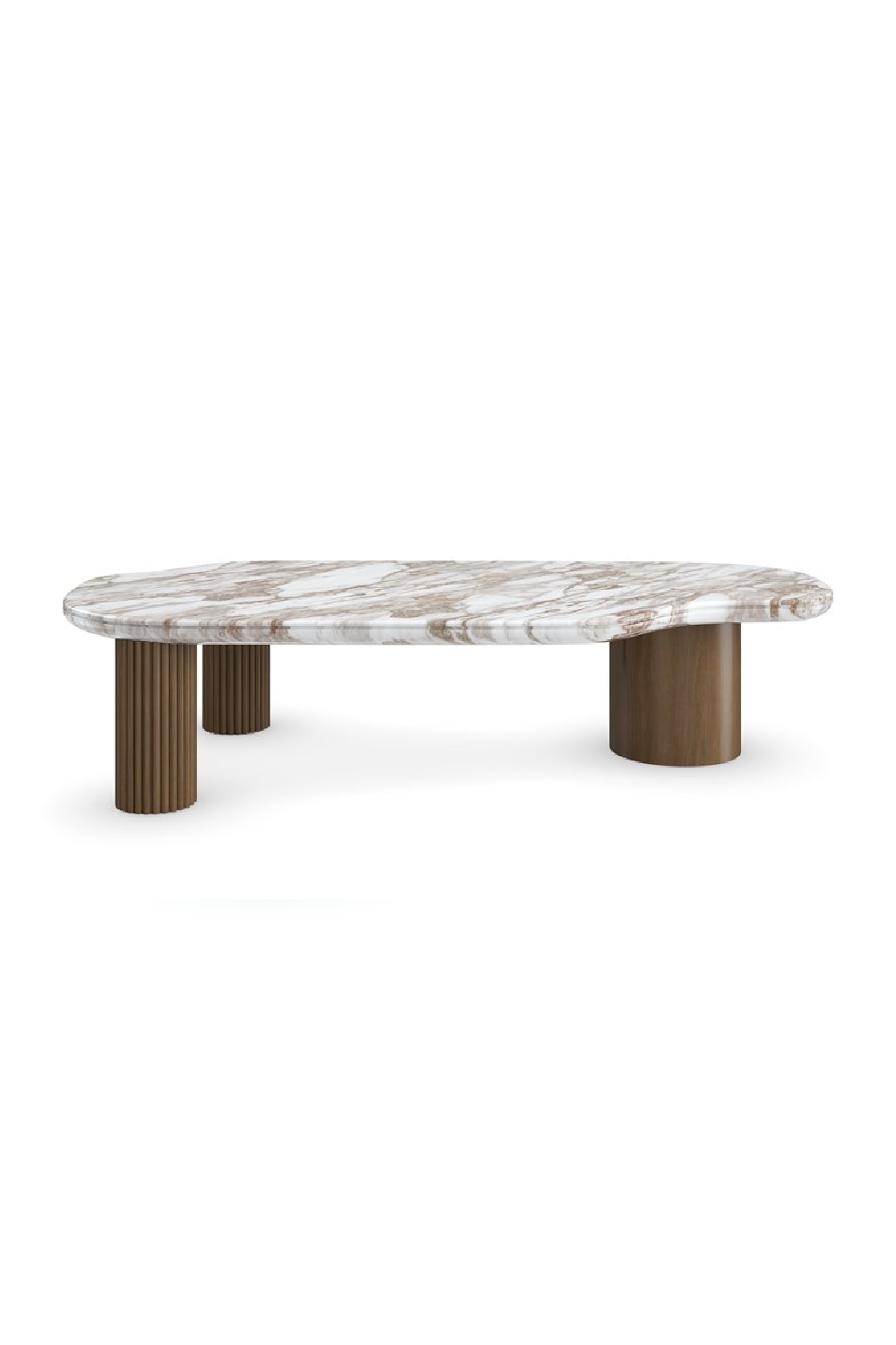 Organic-Shaped Stone Coffee Table | Oroa.com