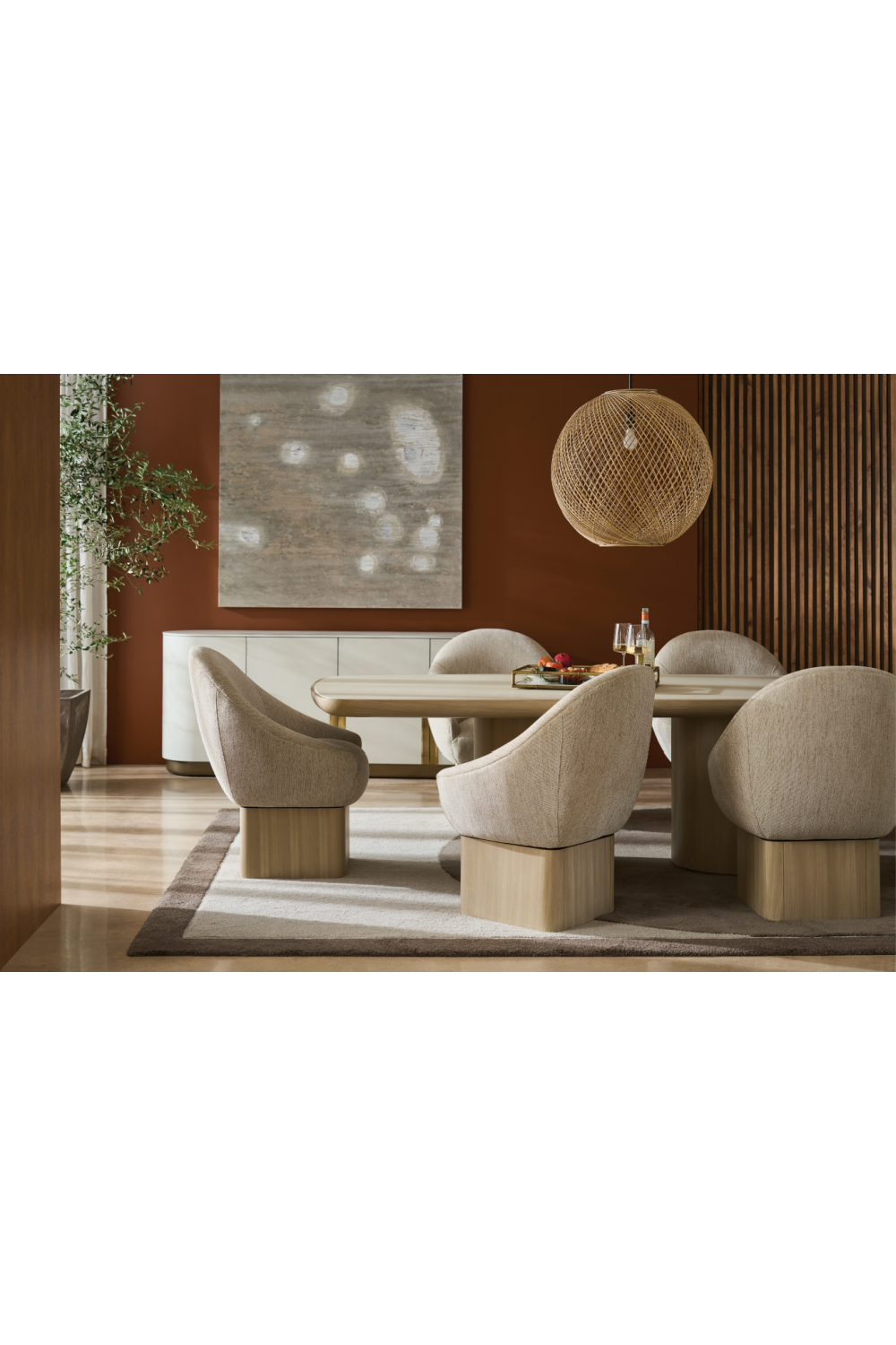 Silica Terrazzo Dining Table | Oroa.com