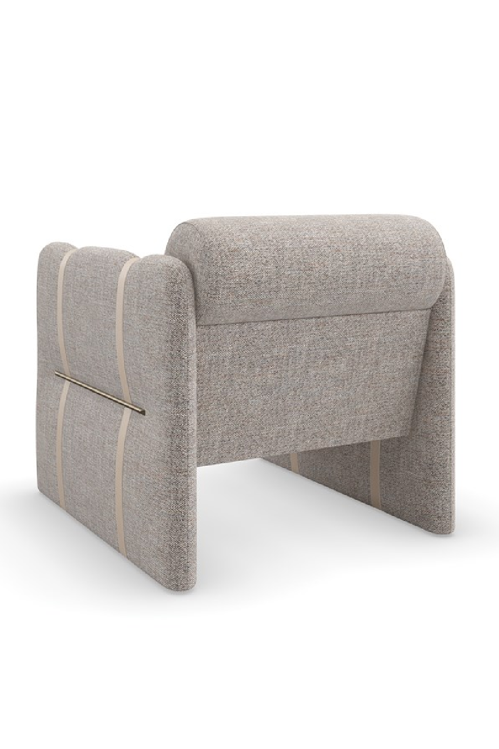 Taupe Lounge Armchair | Oroa.com