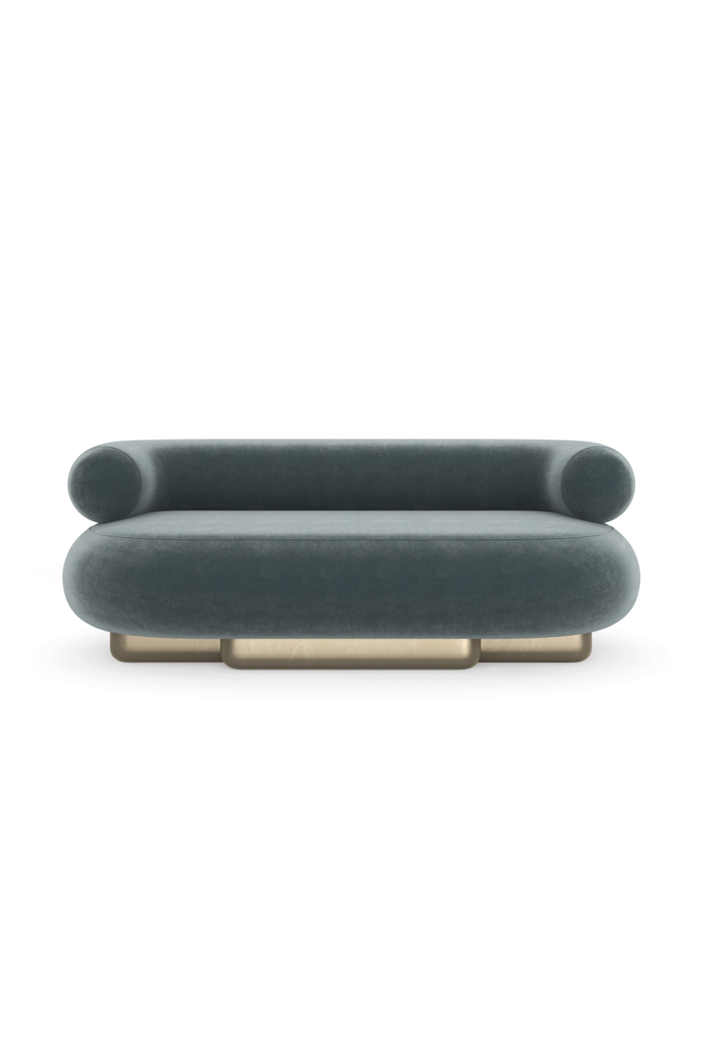 Bean-Shaped Velvet Sofa | Oroa.com
