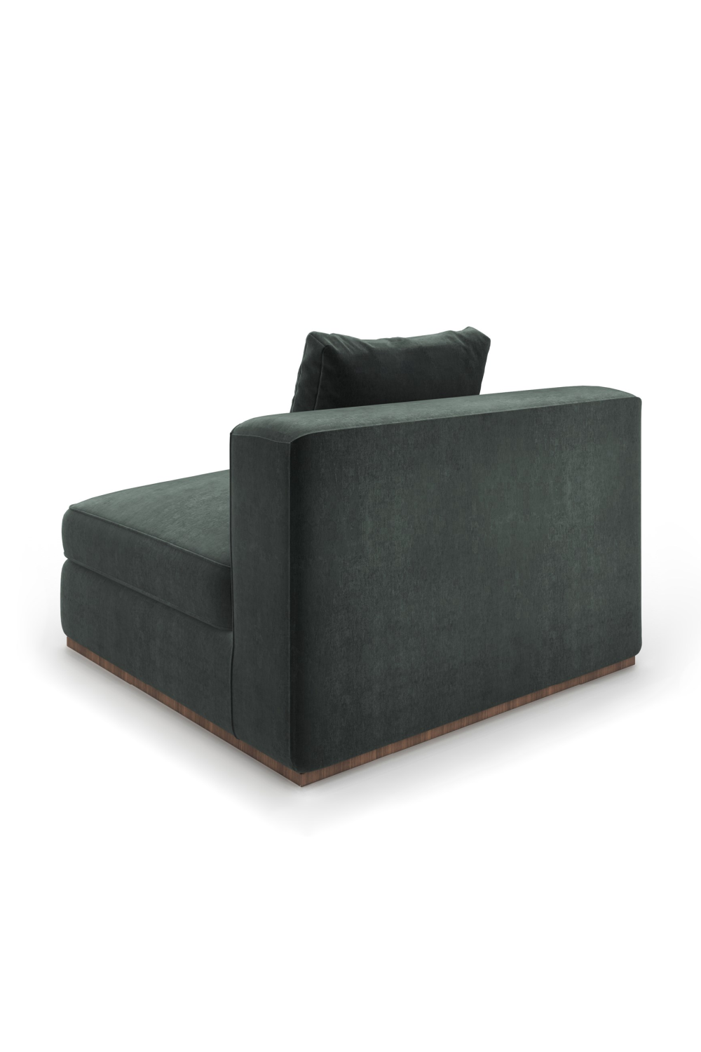 Black Upholstered Modular Sofa | Oroa.com