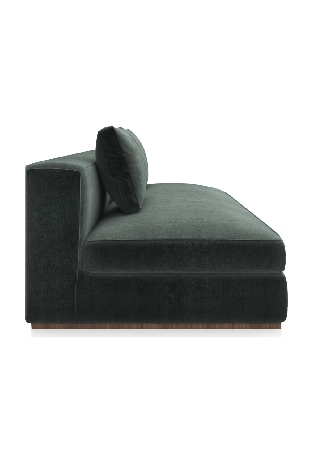 Black Upholstered Modular Sofa | Oroa.com