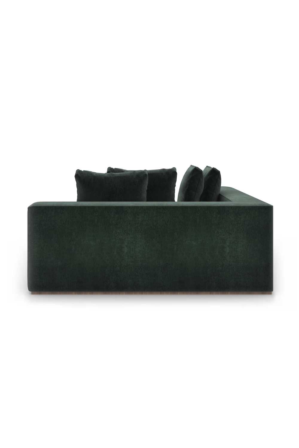Black Upholstered Modular Sofa | Oroa.com