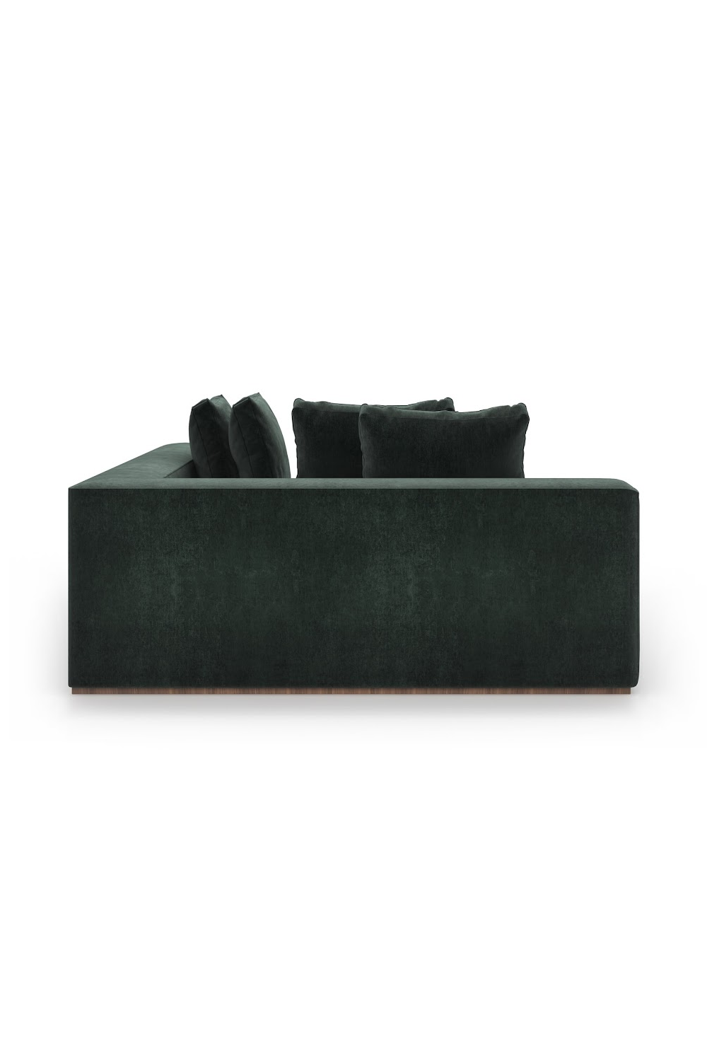 Black Upholstered Modular Sofa | Oroa.com