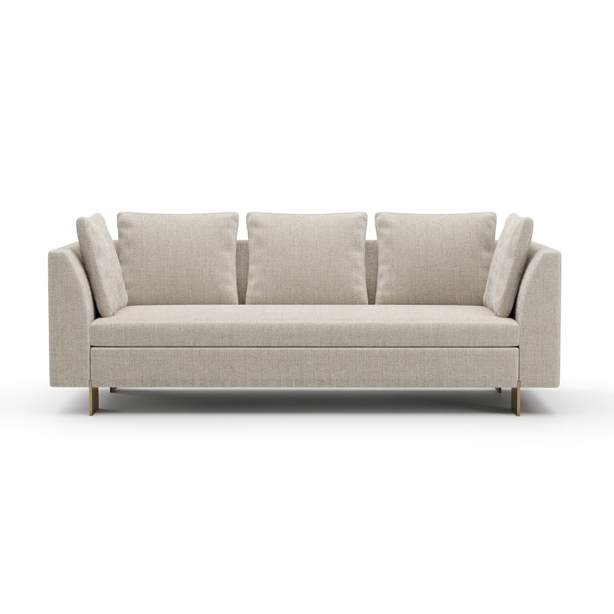 White Chenille Sofa | Oroa.com