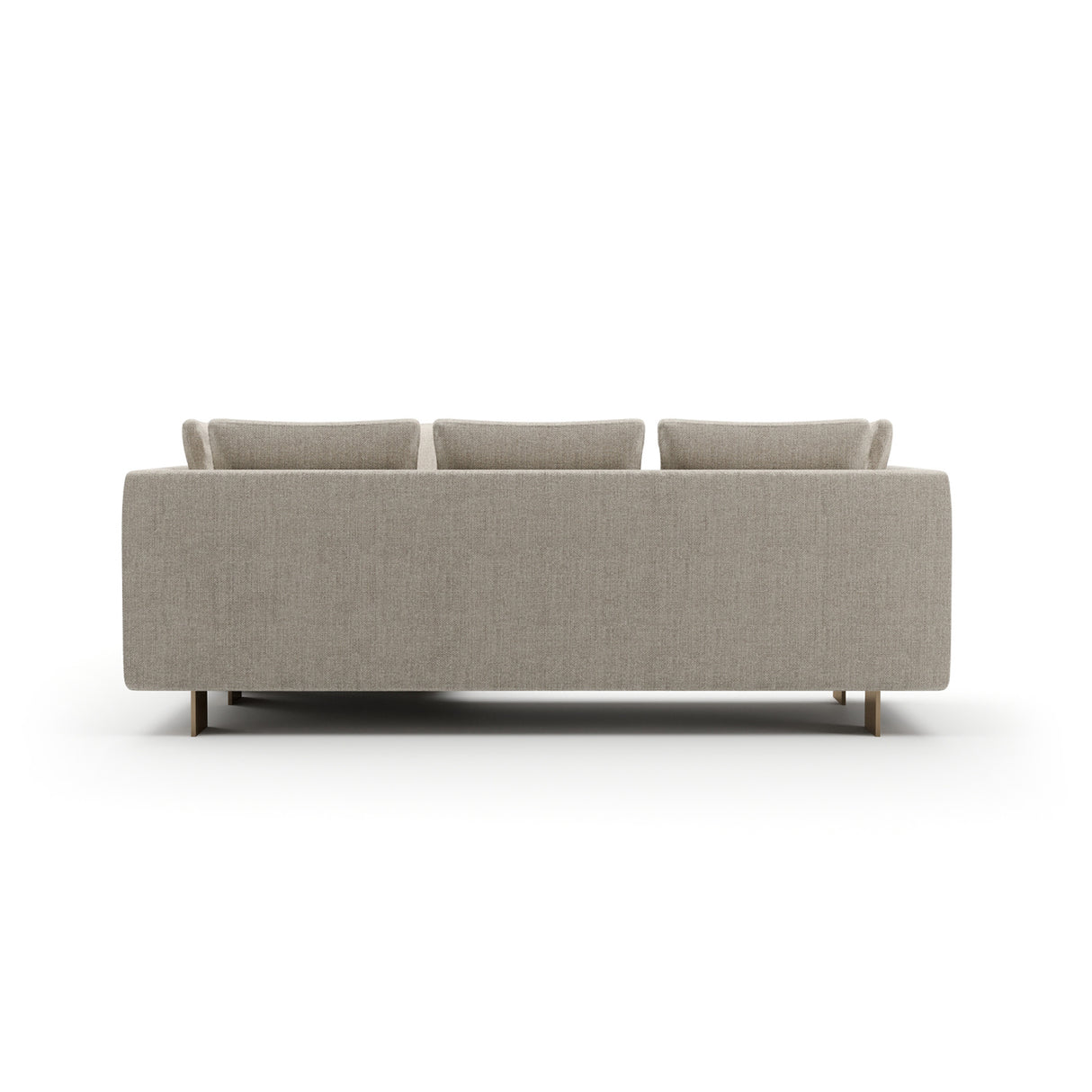 White Chenille Sectional Sofa S | Oroa.com