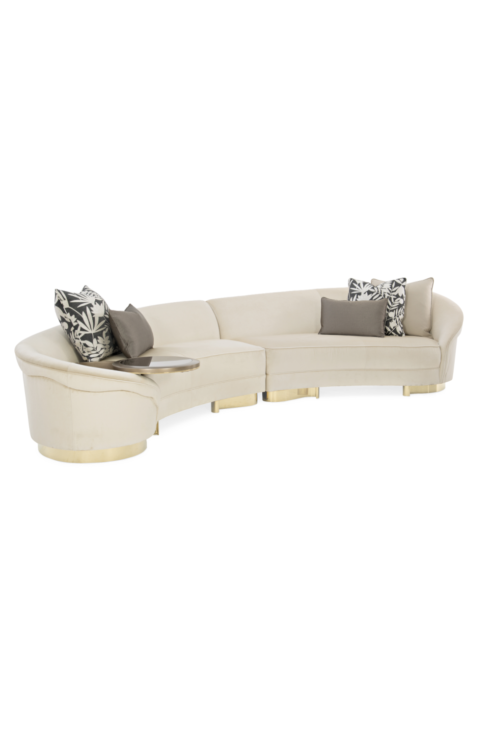 Curved Modern Sectional Sofa | Oroa.com