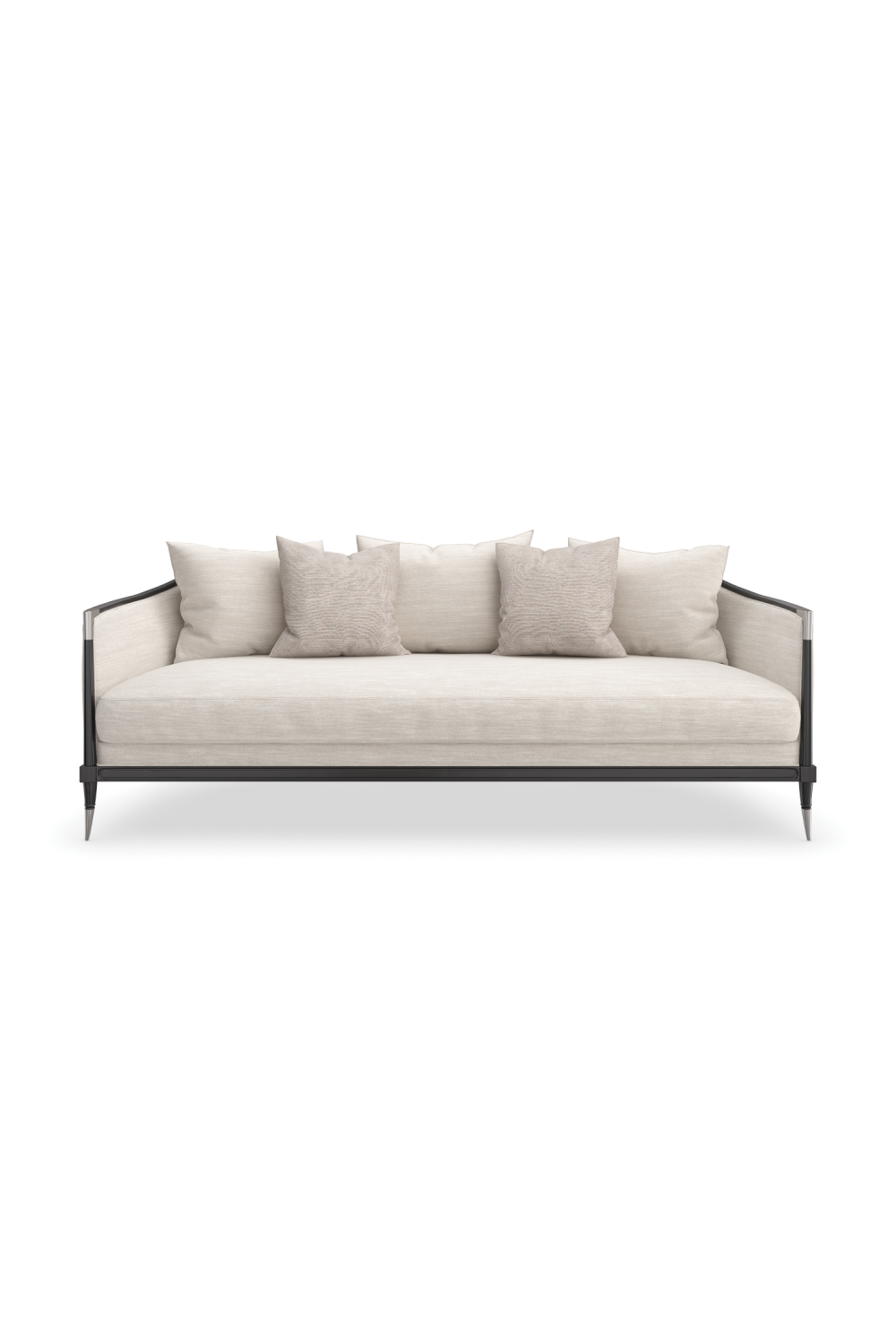 Ivory Linen Sofa | Oroa.com
