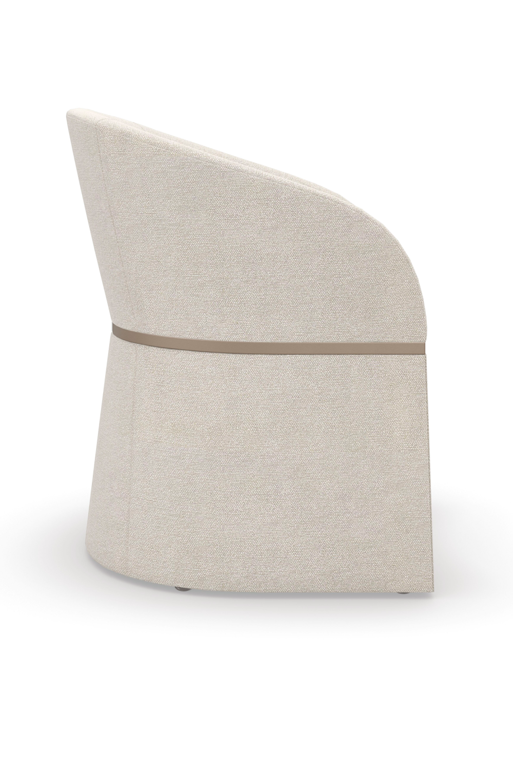 Curved Back Accent Chair | Oroa.com