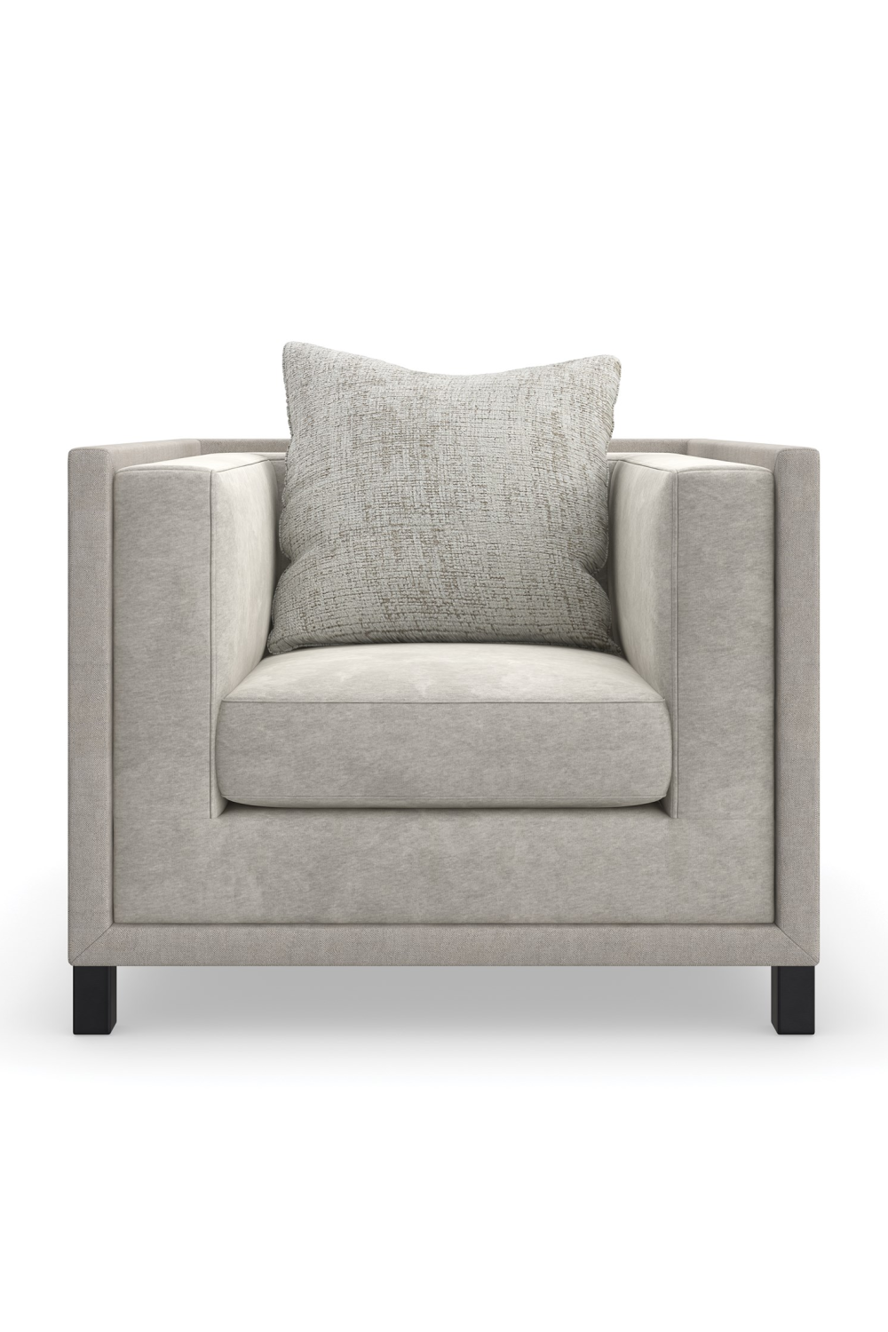 Light Gray Lounge Chair | Oroa.com