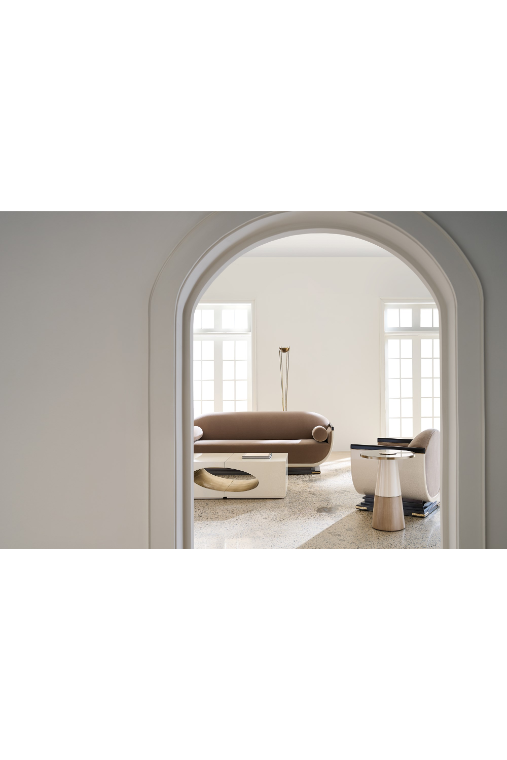 Scooped Frame Sofa | Oroa.com
