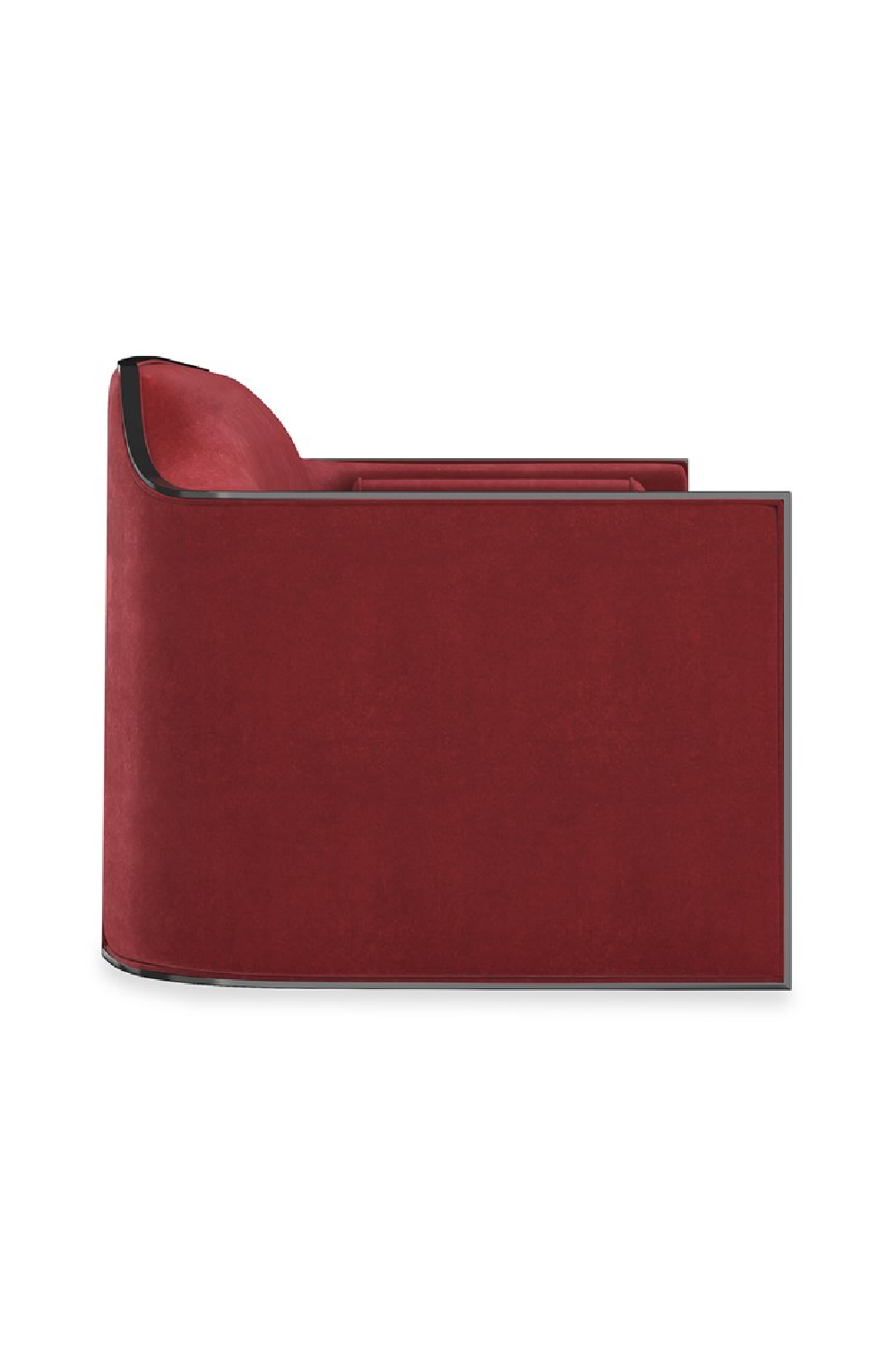 Velvet Angular Sofa | Oroa.com