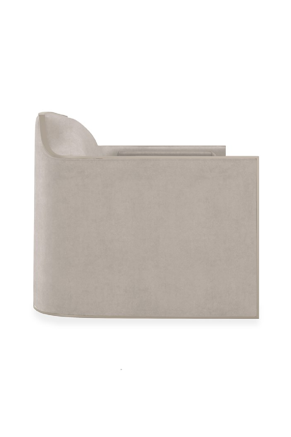 Velvet Angular Sofa | Oroa.com