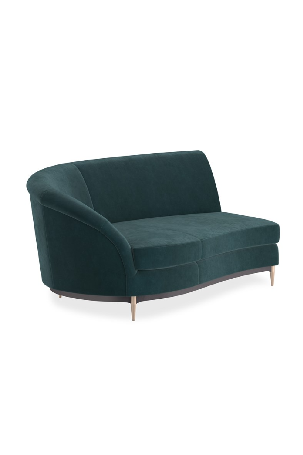 Green Velvet Sectional Sofa | Oroa.com